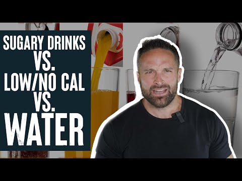 Sugar Sweetened Beverages VS. Low/No Calorie VS. Water | Educational Video | Biolayne