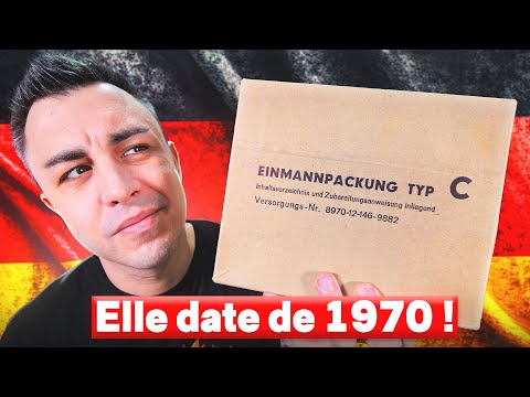 Je teste une RATION MILITAIRE vieille de 50 ANS !