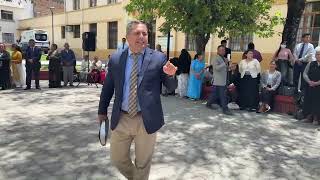 EVANGELISMO EN EL PARQUE PRINCIPAL DE OTAVALO, ECUADOR 🇪🇨 PASTOR HUGO ALBORNOZ