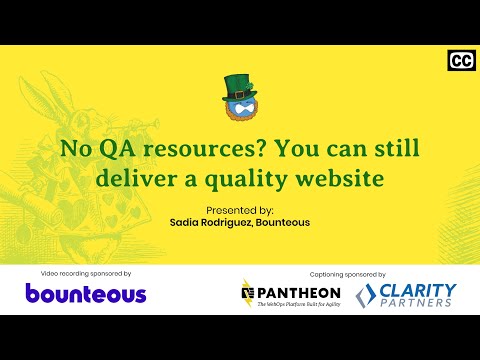 No QA resources? You can still deliver a quality website