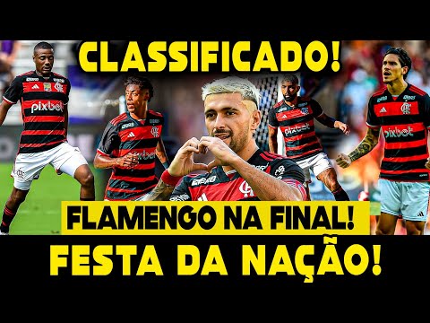 COMEMORA NAÇÃO! FLAMENGO CLASSIFICADO PARA A FINAL DO CARIOCA!