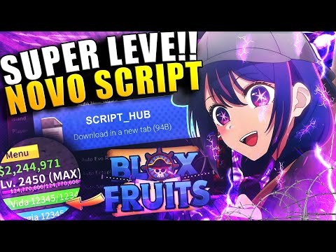 SAIU!!😱 NOVO SCRIPT BLOX FRUITS PARA CELULAR NOVAS FUNÇÕES AUTO FARM -  (MOBILE e PC) 