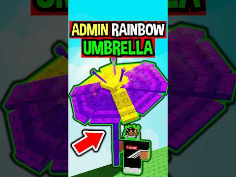 RAINBOW ADMIN UMBRELLA in Roblox Grow a Garden..