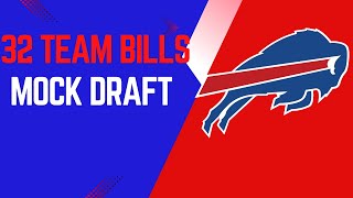 32-Man NFL Mock Draft - Buffalo Bills War Room