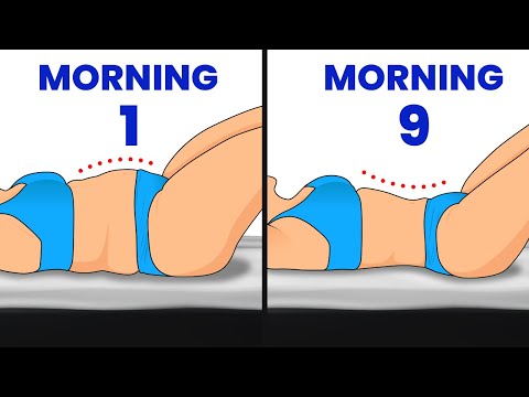 Wake Up & Burn Belly Fat | Easy Lying Down Morning Workout