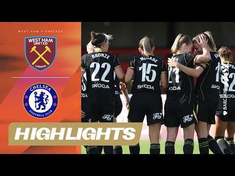 | West Ham v <strong>Chelsea</strong> Highlights | Barclays <strong>WSL</strong> 26/27