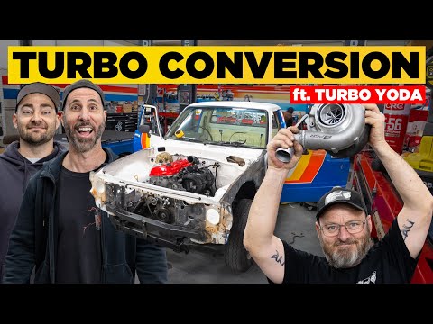 Turbocharged Toyota Hilux | Vintage Sleeper TURBO INSTALL