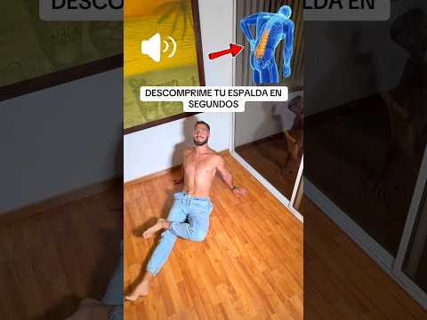 Aprende a descomprimir tu espalda en pocos segundos