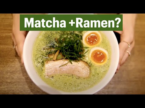 Tokyo's Green Ramen | The Matcha Wonder