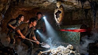🔥Movie！🔥“人俑蛹”破體驚魂！獻王棺槨藏致命陷阱！#中国电视剧 #movie #chinesedrama #悬疑 #恐怖 #惊悚