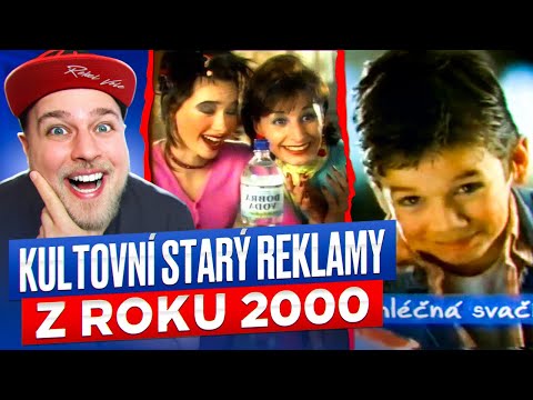 KULTOVNÍ STARÝ REKLAMY Z ROKU 2000 😅 - TELEVIZNÍ BIZÁR