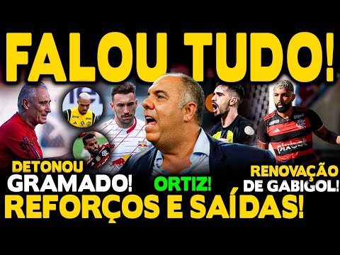 REFORÇOS, SAÍDAS E RENOVAÇÃO! BRAZ FALOU TUDO! ORTIZ E CORONADO! DETONARAM GRAMADO DO MARACANÃ!