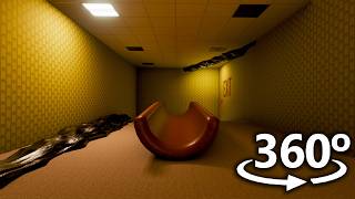 BACKROOMS SLIDE in 360° | VR / 4K
