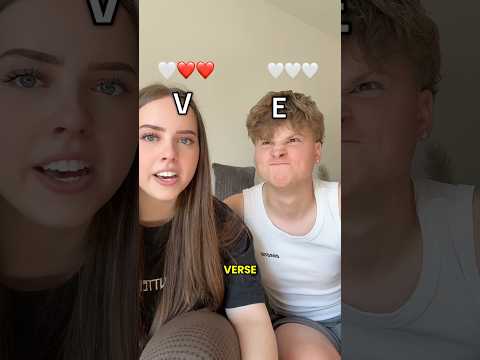 WER sagt SCHNELLER ein WORT?!😂😱 #shortvideo #comedy #funny #lustig #couple #freund #frage #spiel