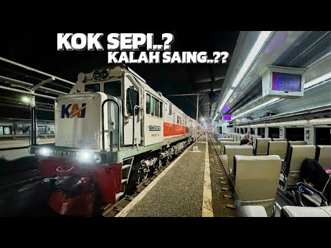 JADWAL MEPET SAWUNGGALIH JADI PENYEBABNYA?? Perjalanan Malam Naik Kereta Kutojaya Utara ke Jakarta