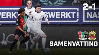 🥲 Nederlaag in laatste wedstrijd | Samenvatting N.E.C. - Go Ahead Eagles