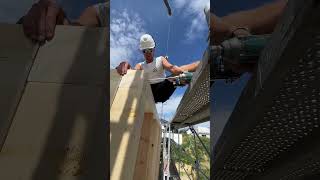 17 Sekunden #Baustelle #Handwerk und #Holzbau 🔨