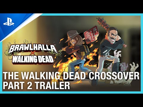 Brawlhalla - The Walking Dead Crossover Part 2 Reveal Trailer | PS4