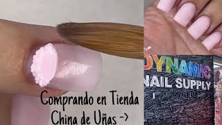 Compré material de uñas en una tienda China | Uñas Acrílicas Cortas en casa | Uñas de moda 2025