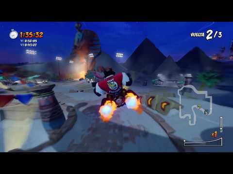 PS4 - Crash Team Racing Nitro Fueled - Oxide Time Trial - Twilight Tour/Circuito Crepúsculo