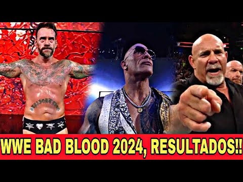 Wwe Bad Blood 2024, Resultados