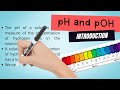 Understanding pH and pOH Concepts