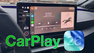 CarPlay iOS 26 ¡TODAS LAS NOVEDADES!