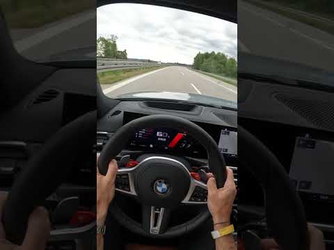 BMW M3 Touring POV on the Autobahn