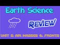 Exploring Air Masses and Weather Fronts