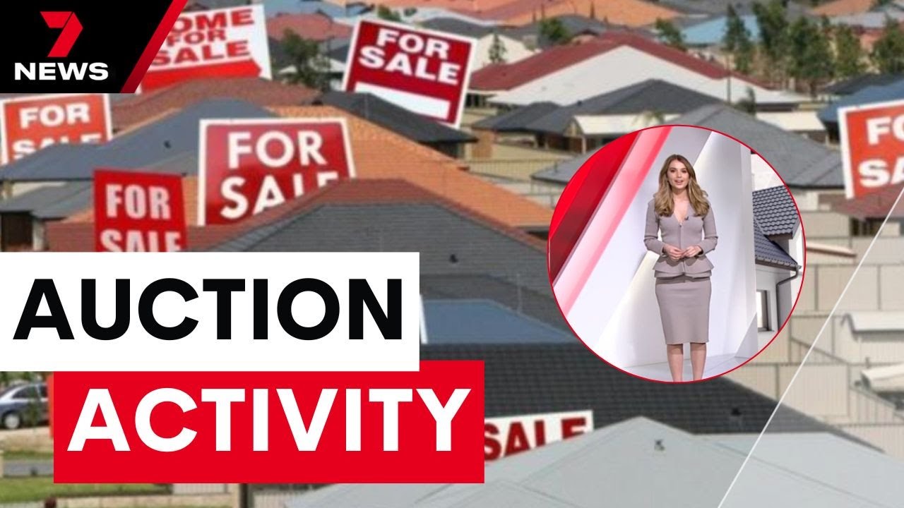 Auction activity has slowed across Australia | 7NEWS