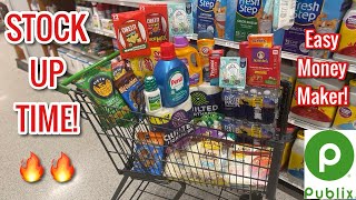 Publix Free & Cheap Grocery Couponing Deals & Haul|EASY MONEY MAKER STOCK UP!🔥| 8/6-8/12 or 8/7-8/13