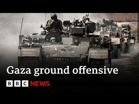Israeli “ready” for Gaza ground offensive to “demolish Hamas” - BBC News