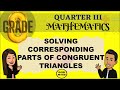 Exploring Corresponding Parts of Congruent Triangles