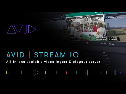 Avid | Stream IO — Scalable Software-based Ingest & Playout Solution