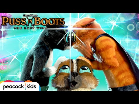 CUTENESS OVERLOAD! Battle For The Magic Map | PUSS IN BOOTS: THE LAST WISH