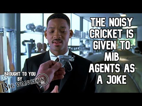 The Noisy Cricket Is Given to MIB Agents as a Joke