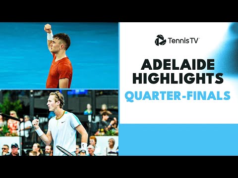 Paul Battles Draper; Jarry, Korda, Musetti & More Feature | Adelaide 2024 Quarter-Final Highlights