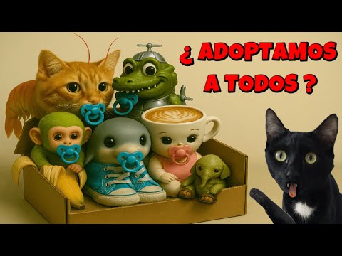 ADOPTÉ ANIMALES ITALIANOS BRAINROT BEBÉ EN LA VIDA REAL! Videos de animación Italian brainrot