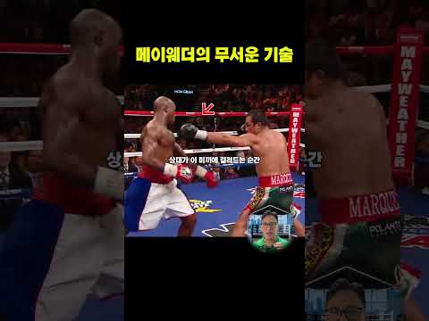 복싱 최고 수준의 카운터 기술 #메이웨더 #복싱풀카운터 #복싱기술 #40대아재복서
