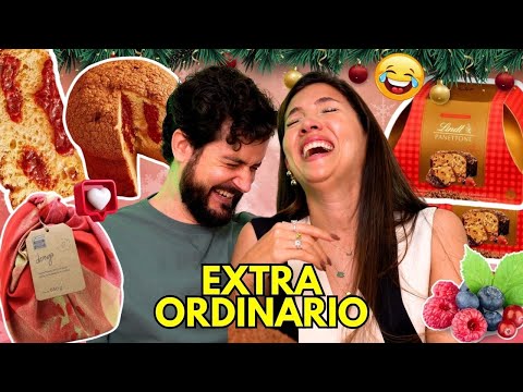 PROVANDO PANETONES LINDT FRUTAS VERMELHAS e DENGO GOIABADA l LOUCURA!!!