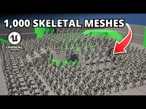 How Many Skeletal Meshes Can Unreal Engine 5 Handle?