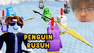 SERU!! Ketika aku mencoba pertama kali menjadi penguin meresahkan 🐧🗿.roblox indonesia