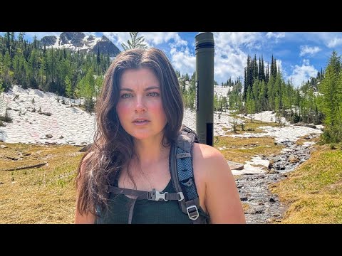 Solo Camping & Hiking to REMOTE Mountain Lake