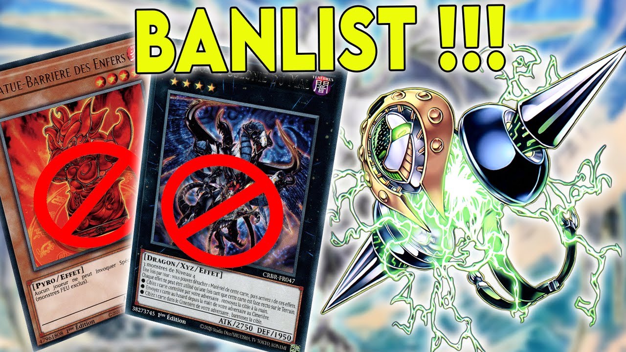 Yu-Gi-Oh! BANLIST COMPLÈTE OFFICIELLE : OCTOBRE 2025 🔥