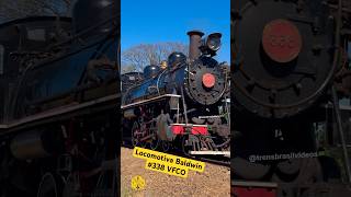 Locomotiva Baldwin #338 Viação Férrea Centro-Oeste VFCO | Works Philadelphia U.S.A. #train #railway