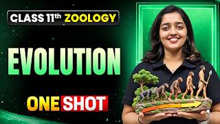 Evolution One Shot 🔥 | Zoology Class 11th | English Medium | #evolution