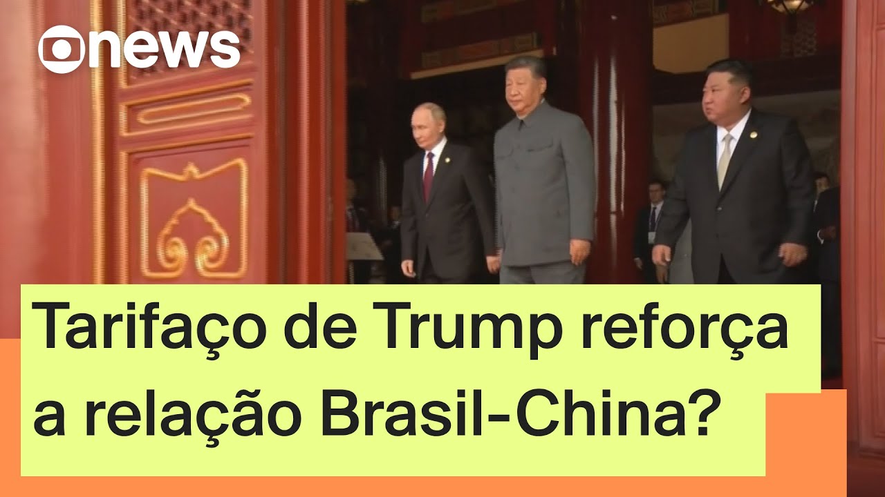 Tarifaço de Trump reforça a relação Brasil China