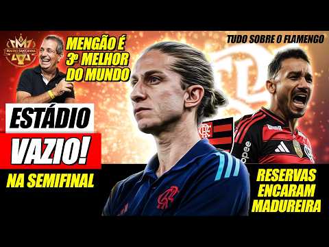 🔥 SURREAL: FLAMENGO 3º MELHOR DO MUNDO! RESPOSTA DA NAÇÃO NO MARACANÃ! RESERVAS NA SEMIFINAL