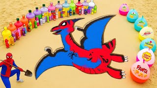 Cùng Làm Nhện Cầu Vồng Bằng Hạt Nở Và Nước Ngọt Đủ Màu 🌈🥤