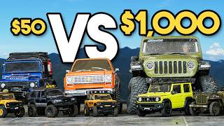 $50 VS $1,000 RC Challenge!